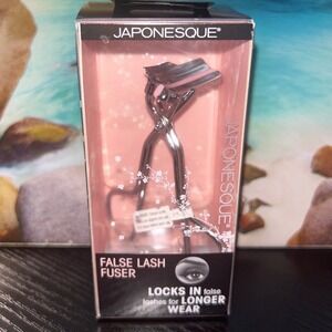 Japonesque False Lash Fuser Silver Eyelash Tool with Silicone Refill Pad